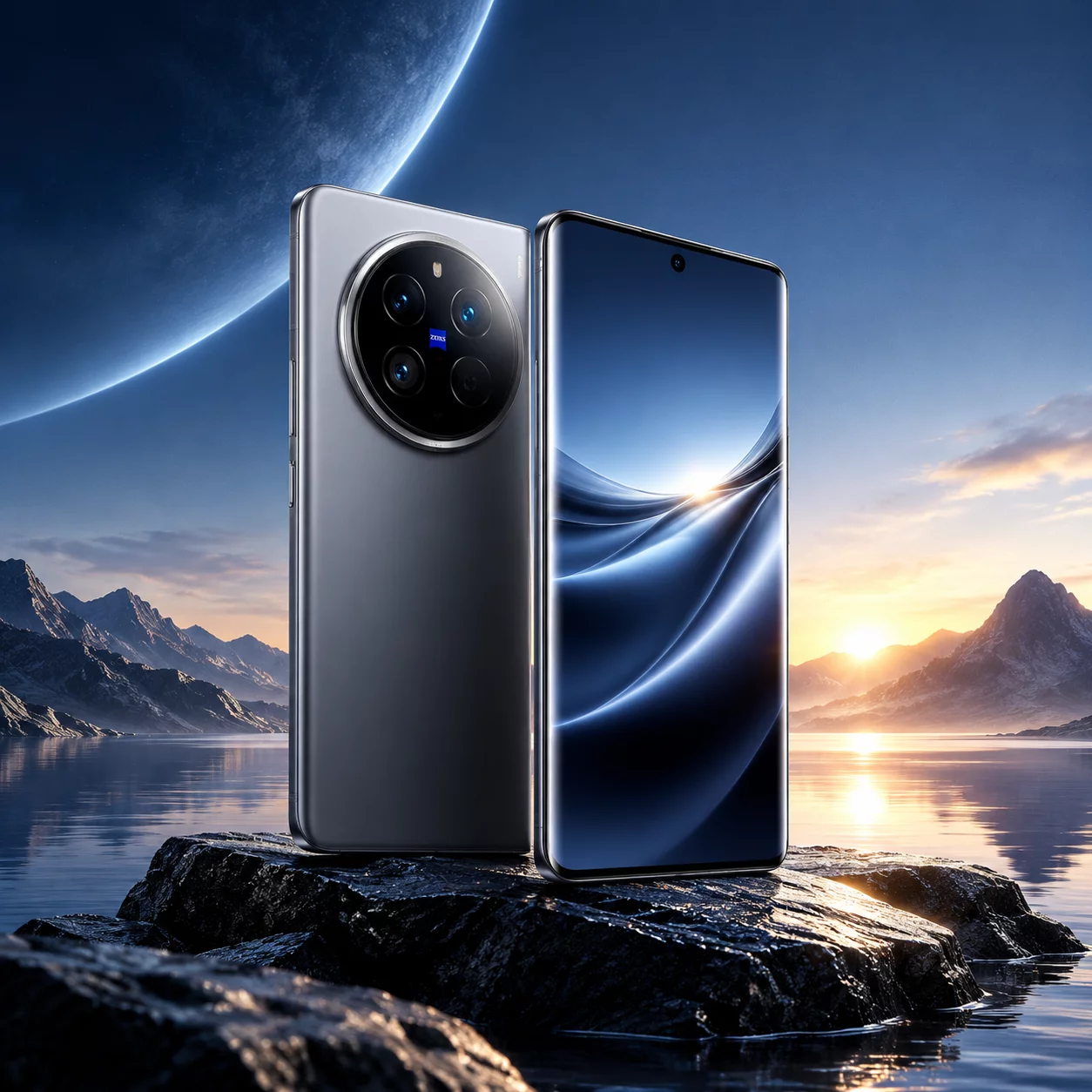 Flagship smartphone showcase